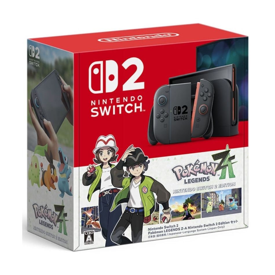 【ラッピング可】【即日発送】【国内正規品】【新品】任天堂 Nintendo Switch 2(日本語・国内専用)Pokemon LEGENDS Z-A Nintendo Switch 2 Edition セットBEE-S-KB6PC