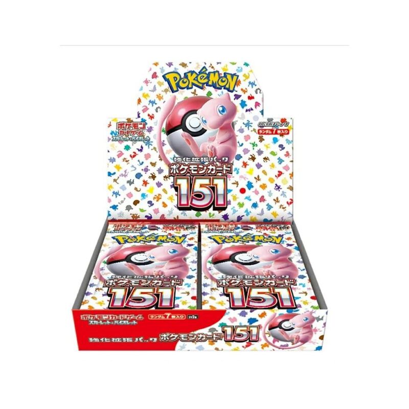 【ラッピング可】【メール便】【新品】ポケモンカードゲーム スカーレット&バイオレット 強化拡張パック ポケモンカード151 BOX