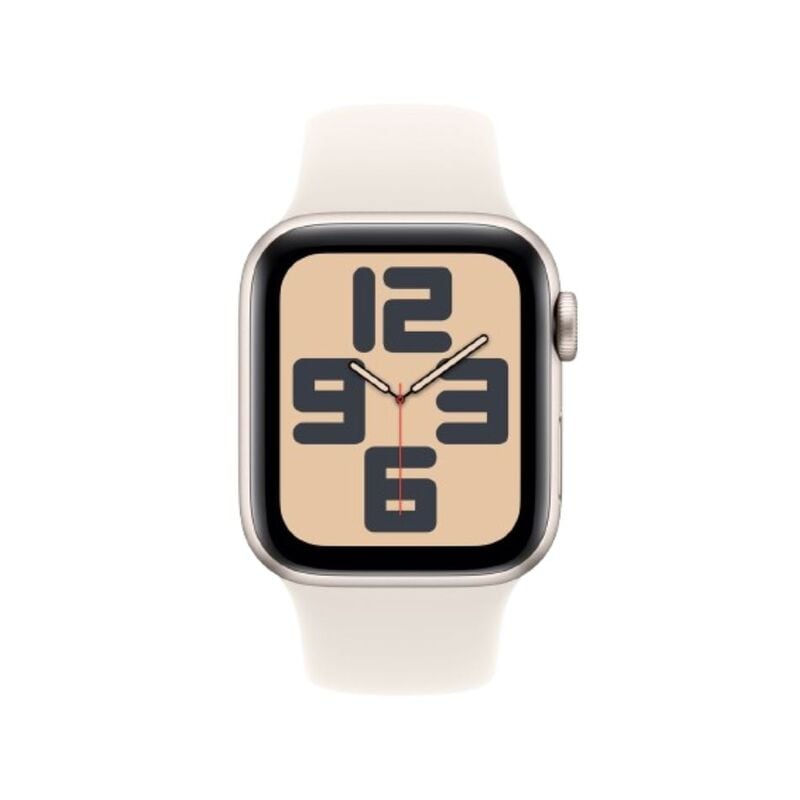 【ラッピング可】【即日発送】【安心！当社1ヶ月保証付き】【整備済品】Apple アップル Watch SE 第2世代 GPSモデル 40mm MXEF3J/A スターライトスポーツバンド S/M