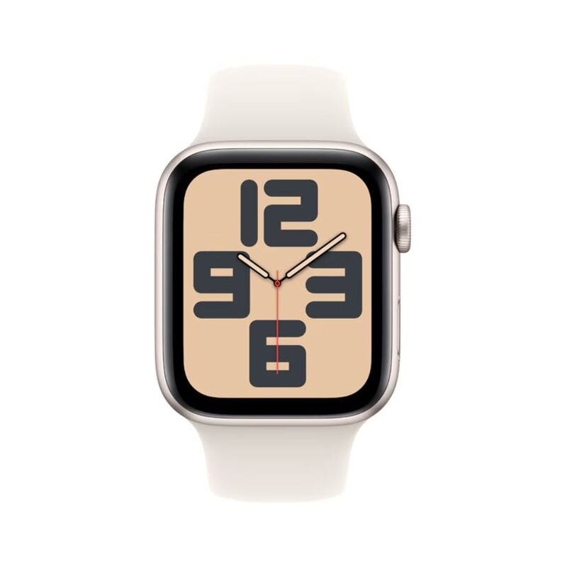 【ラッピング可】【即日発送】【安心！当社1ヶ月保証付き】【整備済品】Apple アップル Watch SE 第2世代 GPSモデル 44mm MXEU3J/A スターライトスポーツバンド 