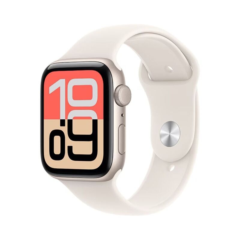 【ラッピング可】【即日発送】【新品】Apple アップル Watch SE 3 GPSモデル 44mm MEHG4J/A  スターライトスポーツバンド S/M