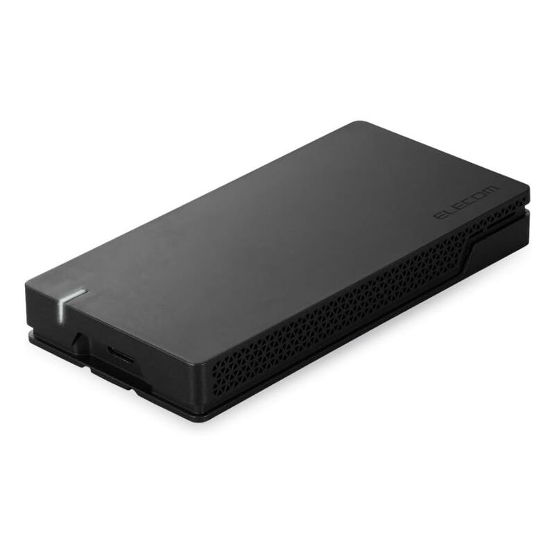 【ラッピング可】【即日発送】【新品】Elecom エレコム 外付けポータブルSSD 1TB ESD-EHA1000GBK ブラック