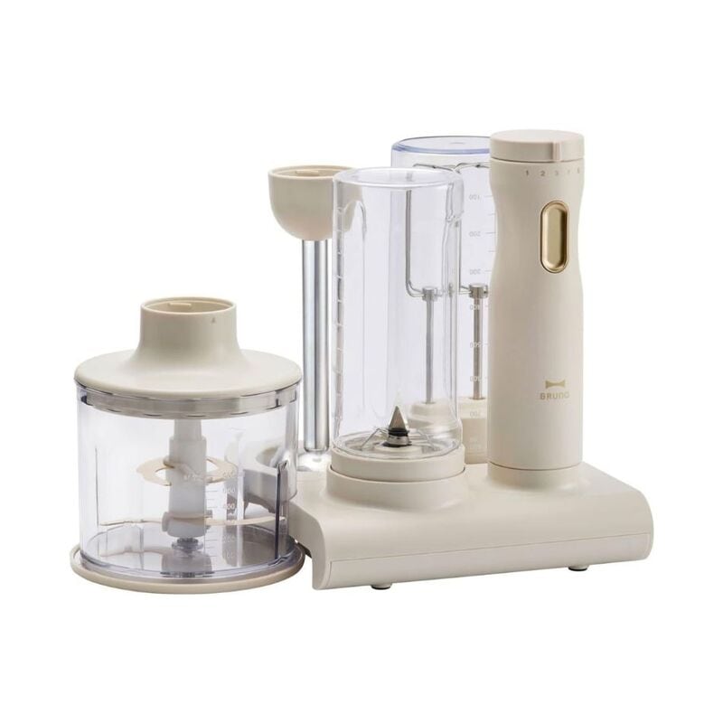 【ラッピング可】【即日発送】【新品】BRUNO ブルーノ スタンドハンディブレンダー crassy+ BOE096-GRG グレージュ