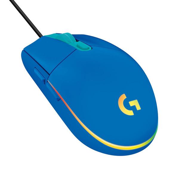 【ラッピング可】【即日発送】【新品】Logicool ロジクール マウス G203-BL 