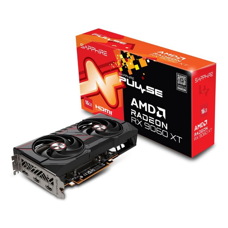 【ラッピング可】【即日発送】【新品】SAPPHIRE サファイア グラフィックボード SAPPHIRE PULSE Radeon RX 9060 XT GAMING OC 16GB PCIExp 16GB
