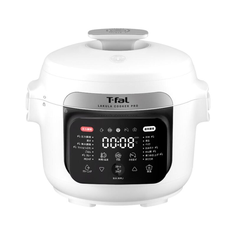 【ラッピング可】【即日発送】【新品】T-fal ティファール 自動調理鍋 ラクラ・クッカー プロ CY3811J0 ホワイト