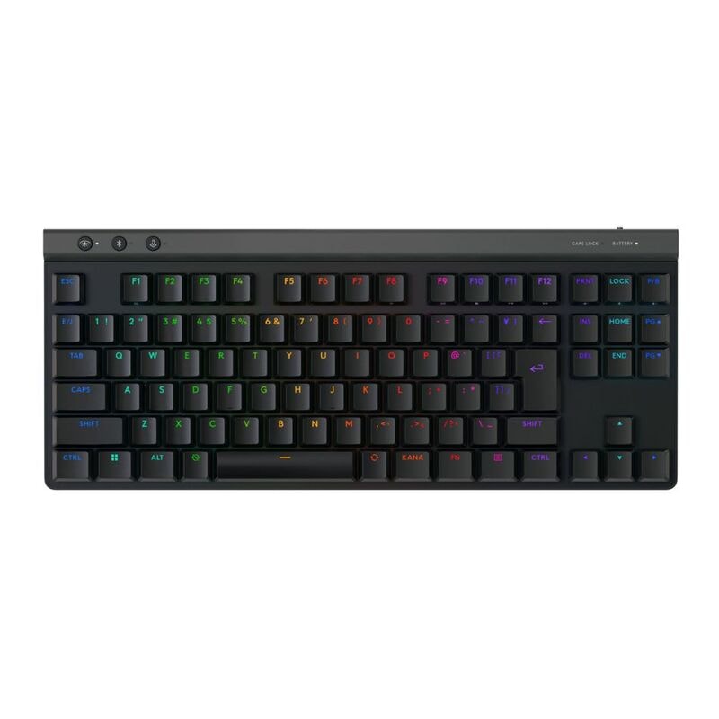 【ラッピング可】【即日発送】【新品】logicool ロジクール G ゲーミングキーボード G515 LIGHTSPEED TKL G515-WL-LNBK ブラック