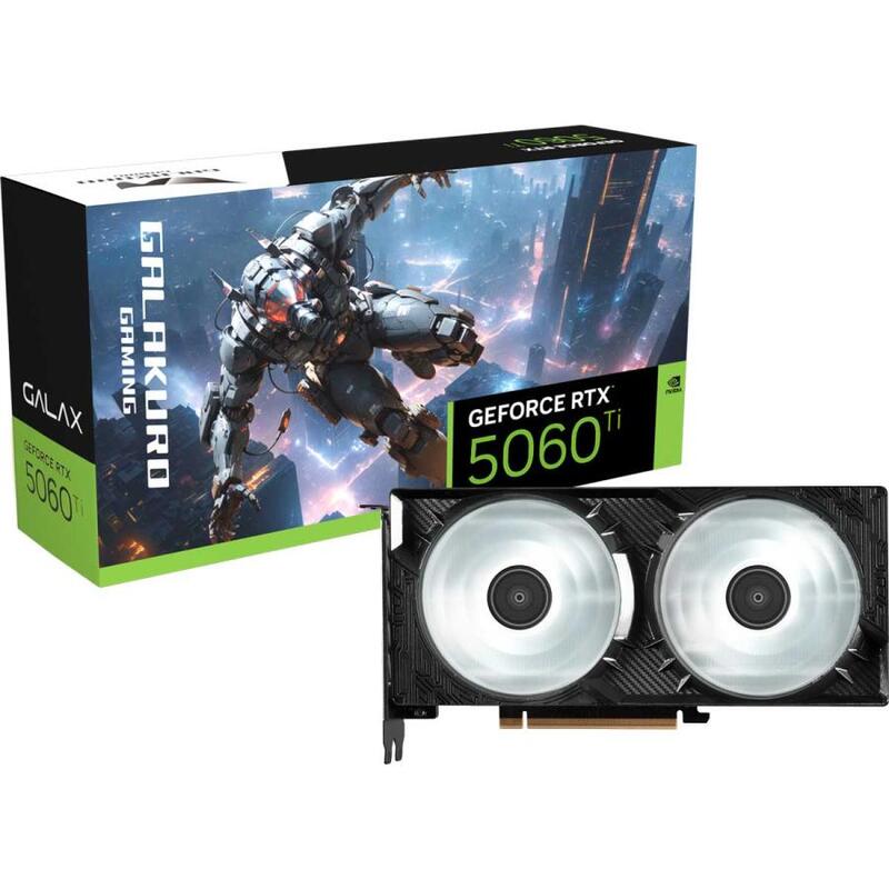 【新品】玄人志向 グラフィックボード GALAKURO GAMING GG-RTX5060TI-E16GB OC DF