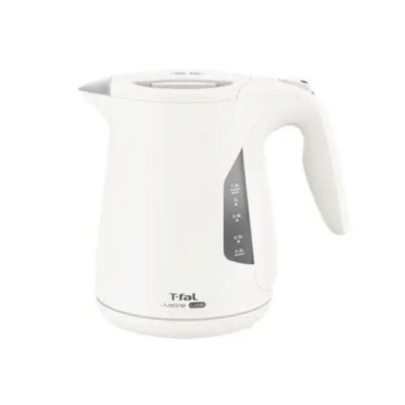 【ラッピング可】【即日発送】【新品】T-FAL ティファール 電気ケトル ジャスティン ロック 1.2L KO5901JP ホワイト