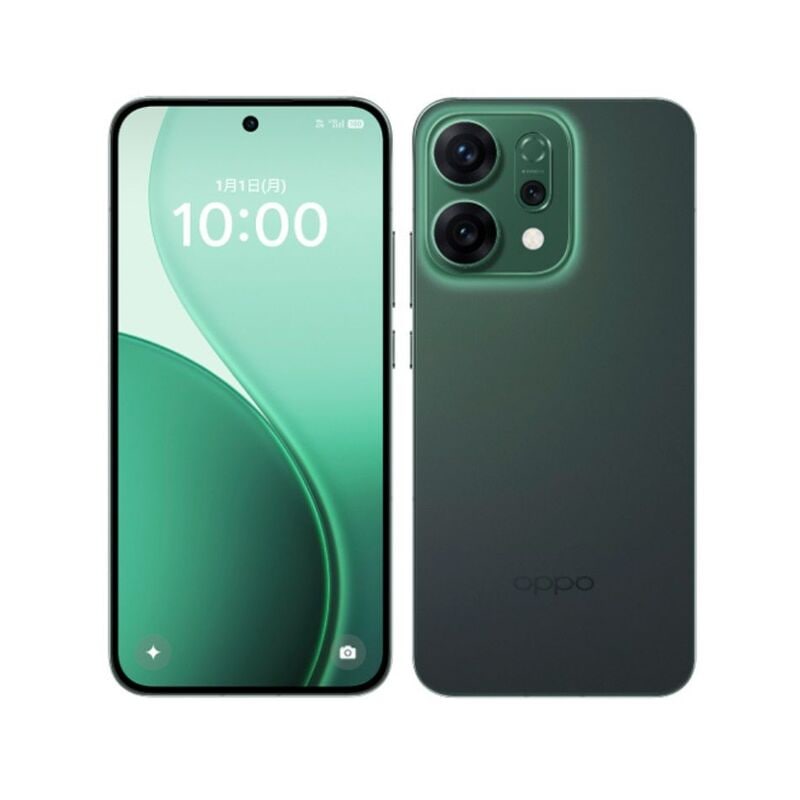 【ラッピング可】【即日発送】【国内版】【新品】OPPO オッポ スマホ RENO14 5G 12G+256G CPH2737LG ルミナスグリーン SIMフリー