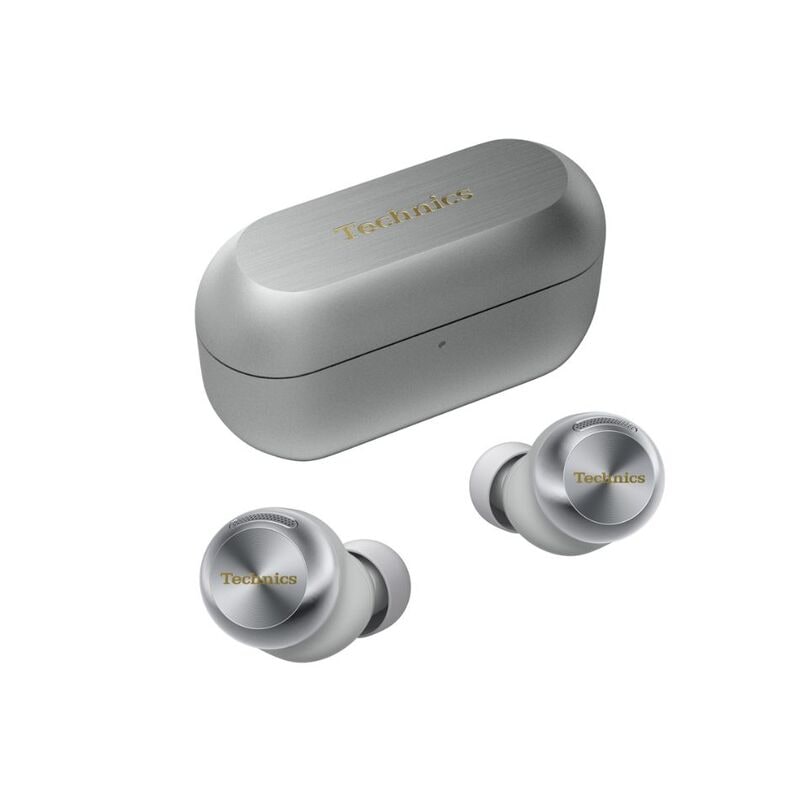 【即日発送】【中古美品】Panasonic パナソニック Technics テクニクス ワイヤレスイヤホン EAH-AZ100-S シルバー