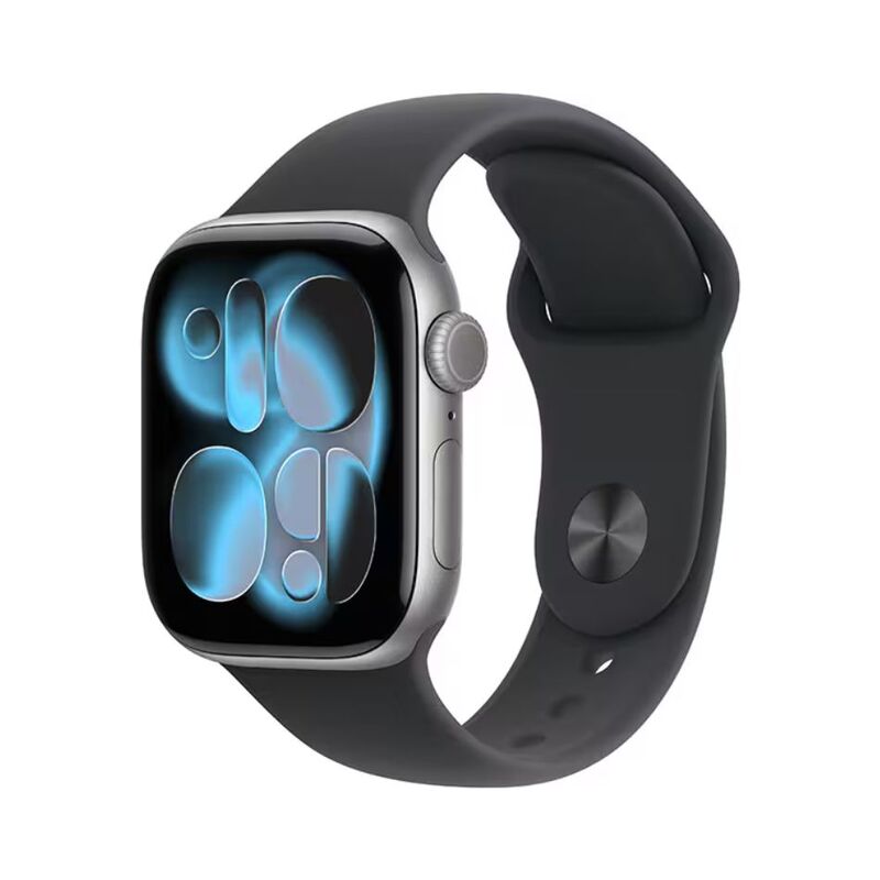 【ラッピング可】【即日発送】【新品】Apple アップル Watch Series 11 GPS Cellularモデル 42mm MF8A4J/A スペースグレイ ブラックスポーツバンド S/M