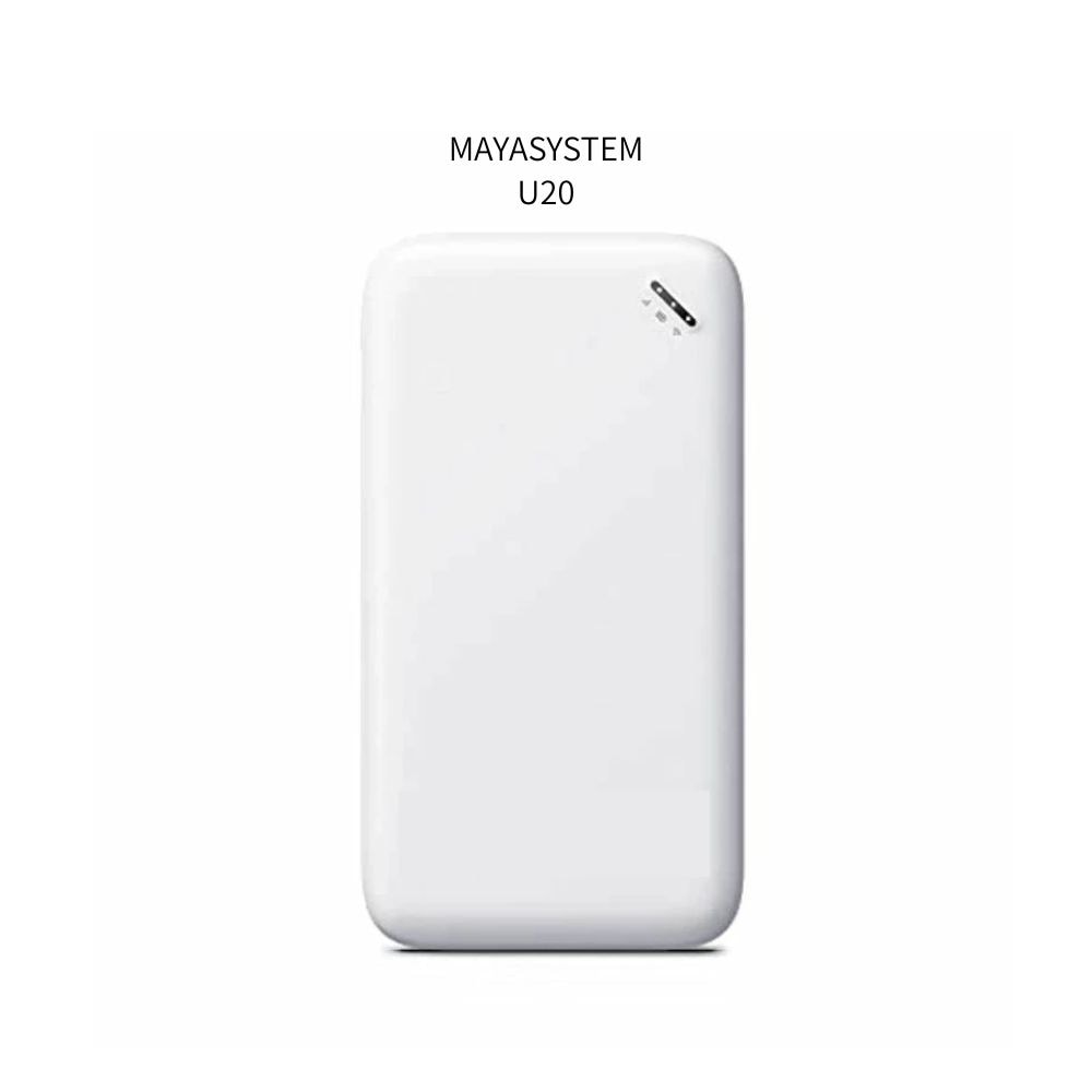 【新品】MAYA SYSTEM U20 White  SIMフリー モバイルWiFiルーター　回線契約なし　端末のみ
