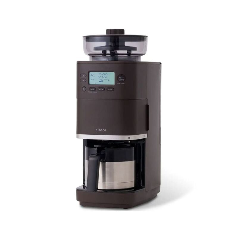 【即日発送】【新品】siroca シロカ コーヒーメーカー カフェばこPRO SC-C281TD ダークブラウン