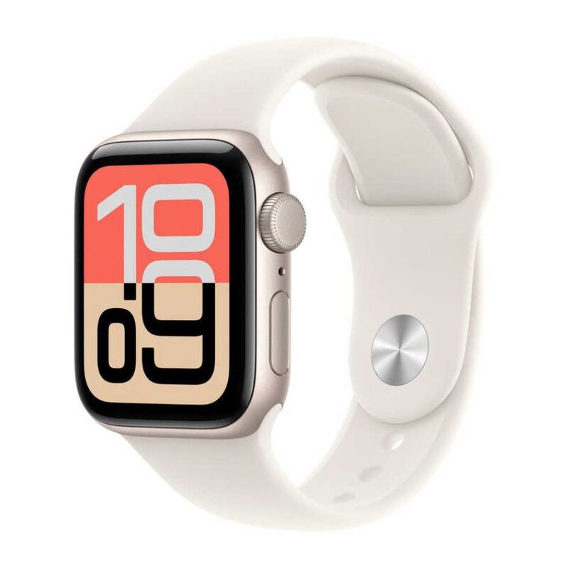 【ラッピング可】【即日発送】【新品 箱不良・シュリンク破れ品】Apple アップル Watch SE 3 GPSモデル 40mm MEH54J/A スターライトスポーツバンド M/L