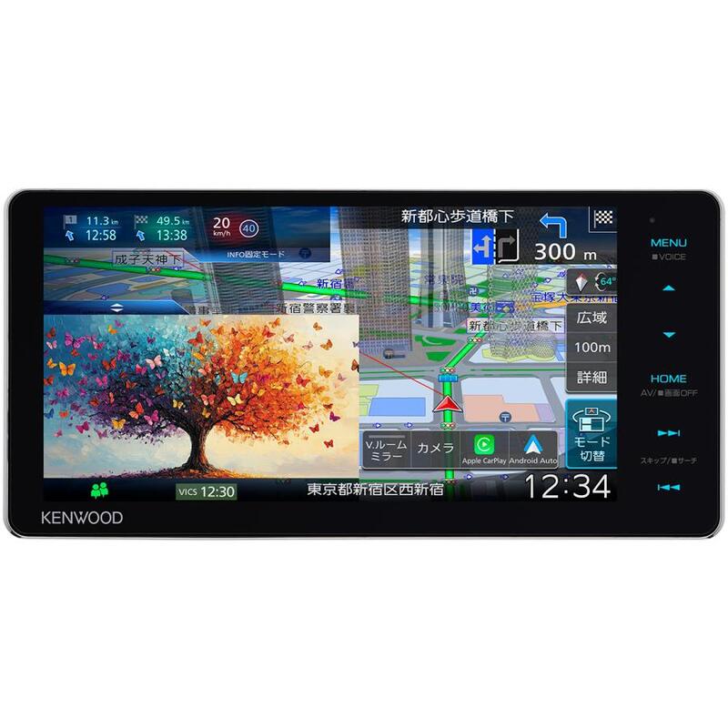 【即日発送】【新品】KENWOOD ケンウッド カーナビ 彩速ナビ MDV-M712W