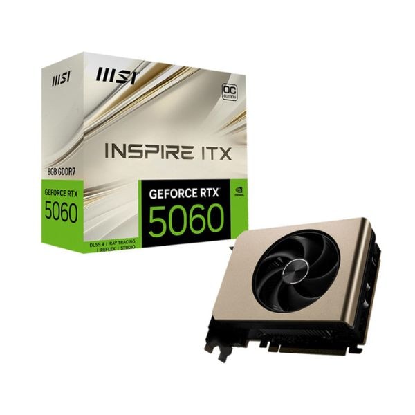 【ラッピング可】【即日発送】【新品】MSI エムエスアイ グラフィックボード GeForce RTX 5060 8G INSPIRE ITX OC PCIExp 8GB