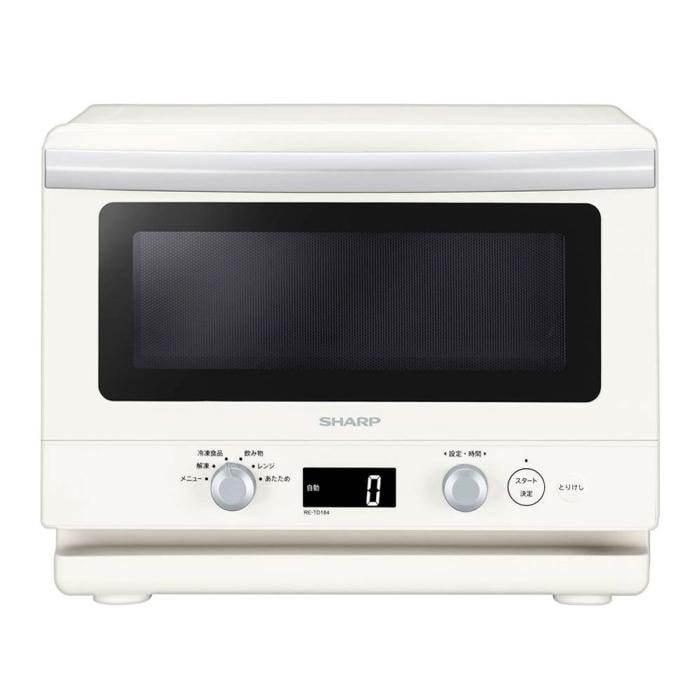 【新品 箱不良・シュリンク破れ品】SHARP シャープ 電子レンジ RE-TD184-W ホワイト系