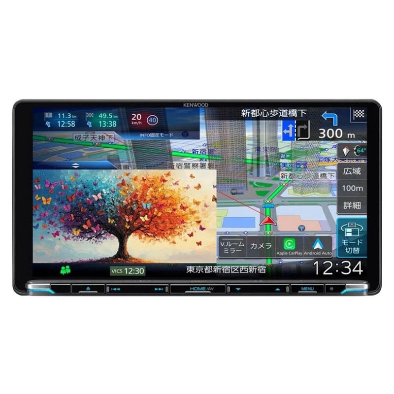 【即日発送】【新品 保証開始済み品】KENWOOD ケンウッド カーナビ 彩速ナビ MDV-M912L