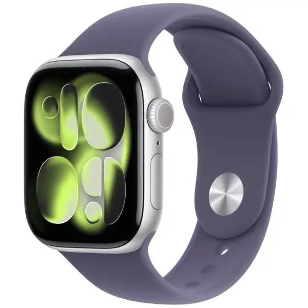 【新品】Apple Watch Series 11 GPS+Cellularモデル 42mm MF8J4J/A シルバー・パープルフォグスポーツバンド M/L