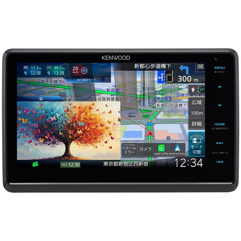 【即日発送】【新品】KENWOOD ケンウッド カーナビ 彩速ナビ MDV-M812F