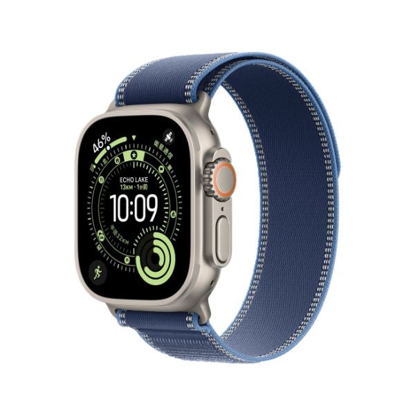 【ラッピング可】【即日発送】【新品】Apple Watch Ultra 3 GPS+Cellularモデル 49mm MEWR4J/A ナチュラル・ブルー ブライトブルートレイルループ S/M