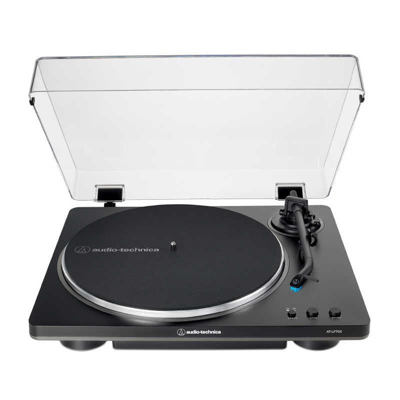 【即日発送】【新品】audio-technica オーディオテクニカ レコードプレーヤー AT-LP70X BG ブラック/グレー