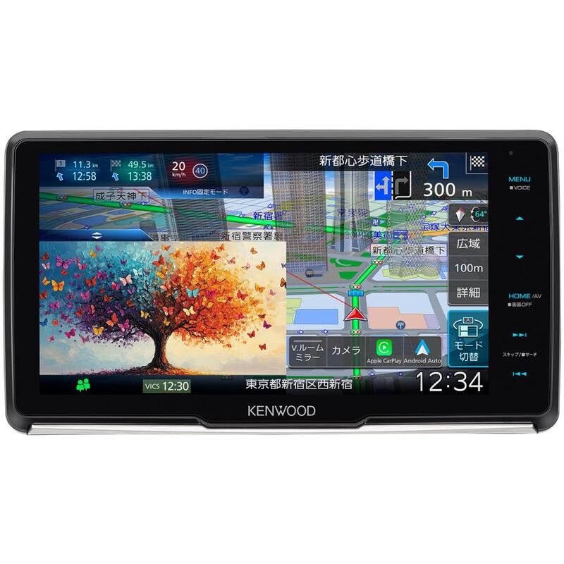 【即日発送】【新品】KENWOOD ケンウッド カーナビ 彩速ナビ MDV-M912F