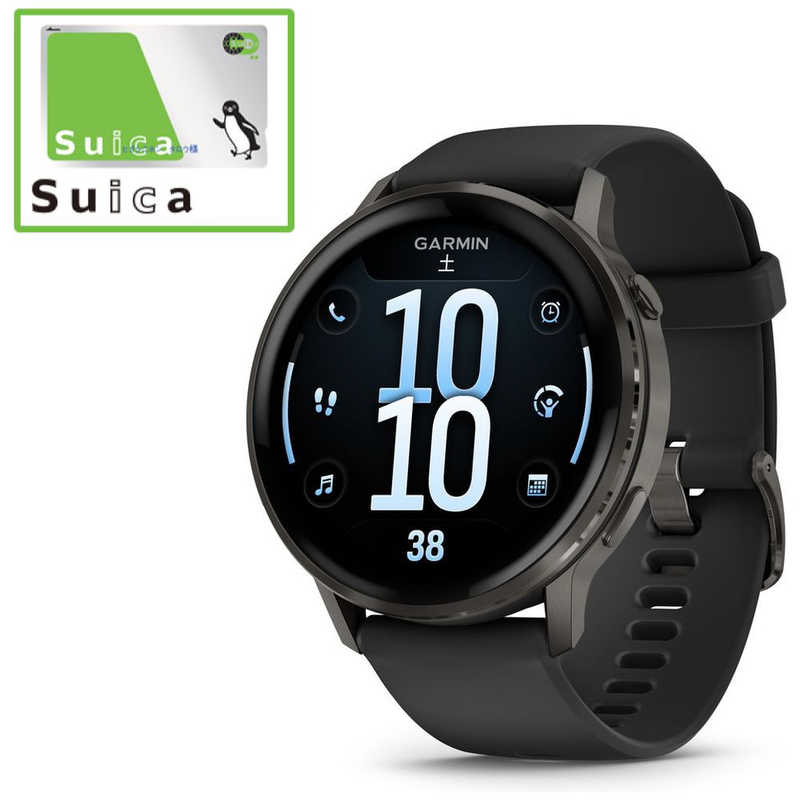 【ラッピング可】【即日発送】【新品】GARMIN ガーミン Venu 4 45mm 010-03014-30 Slate/Black