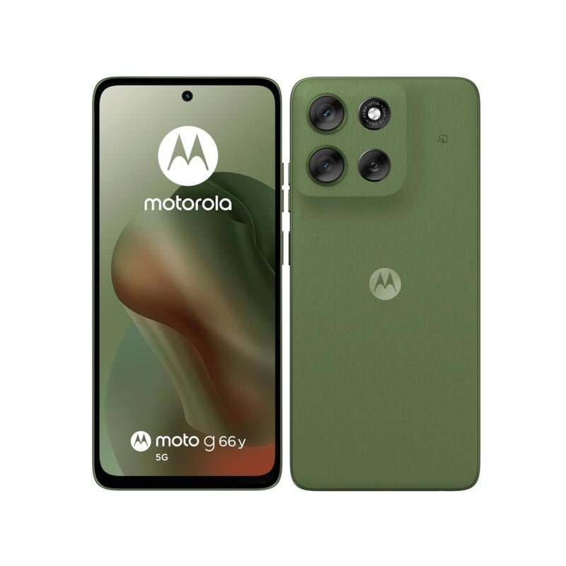 【ラッピング可】【即日発送】【新品】Motorola モトローラ スマホ g66y Y!mobile版 ディルグリーン SIMロック解除品