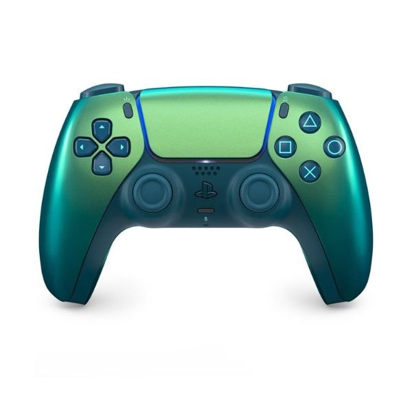 【ラッピング可】【即日発送】【新品】SIE PlayStation5 PS5 DualSense ワイヤレスコントローラー CFI-ZCT2J10 クロマ グリーン