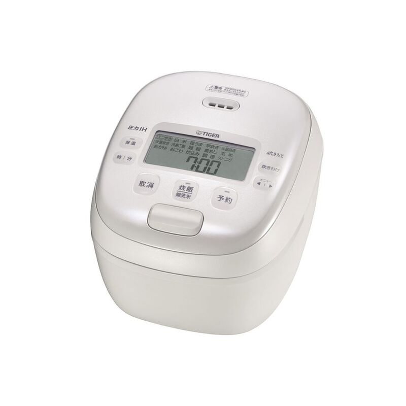 【即日発送】【新品】TIGER タイガー魔法瓶 圧力IH炊飯器 5.5合 炊きたて JRI-B100-W ホワイト