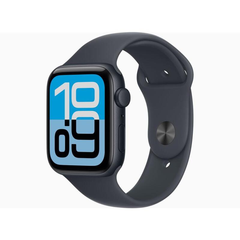 【ラッピング可】【即日発送】【新品 箱不良・シュリンク破れ品】Apple アップル Watch SE 3 GPSモデル 44mm MEHN4J/A ミッドナイトスポーツバンド S/M
