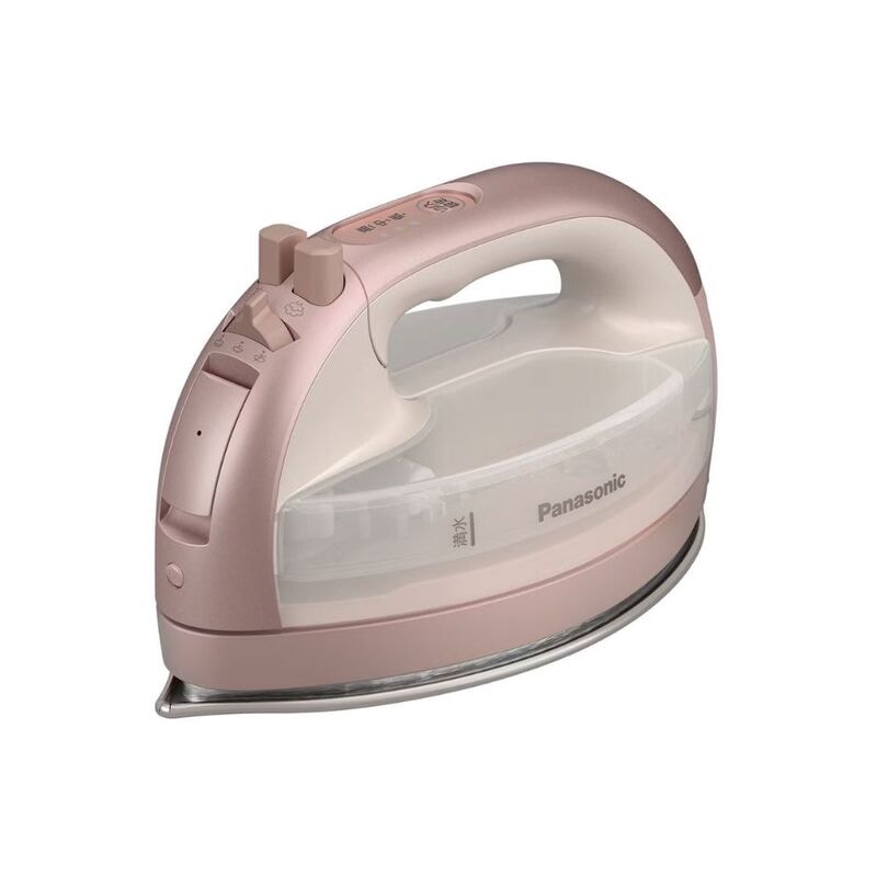 【ラッピング可】【即日発送】【新品】Panasonic パナソニック コードレススチームアイロン NI-WL709-PC ピンクベージュ