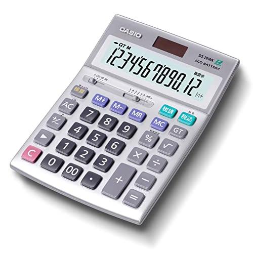 【ラッピング可】【即日発送】【新品】CASIO カシオ 本格実務電卓 DS-20WK