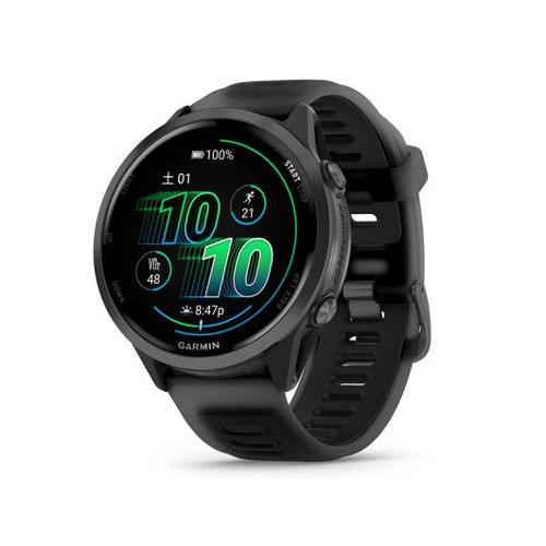 【ラッピング可】【即日発送】【新品】GARMIN ガーミン スマートウォッチ Forerunner 570 47mm 010-02971-30 Black ブラック