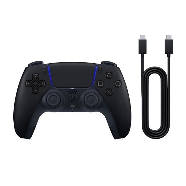 【ラッピング可】【即日発送】【新品】SIE PlayStation5 PS5 DualSense ワイヤレスコントローラー USBケーブル for PC CFIJ15502 ミッドナイト ブラック