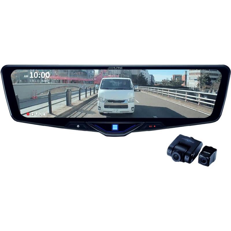 【ラッピング可】【即日発送】【新品】ALPINE アルパイン デジタルミラー型ドライブレコーダー DVR-DM1246A-OC