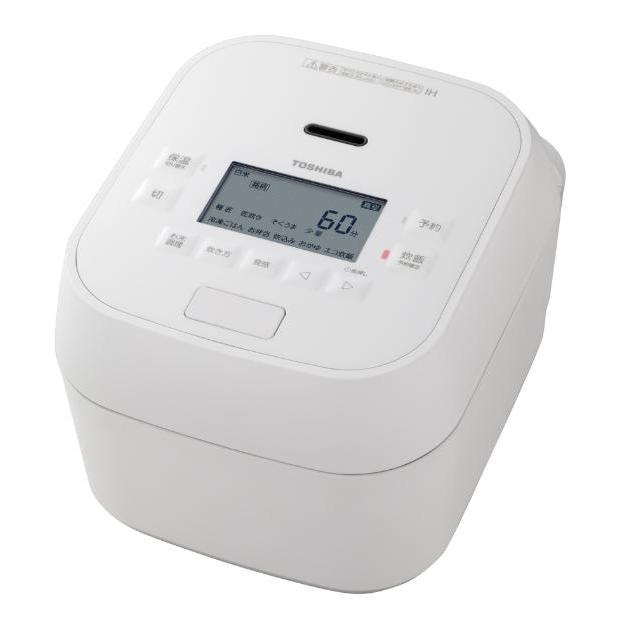 【即日発送】【新品】TOSHIBA 東芝 真空圧力IH 炊飯器 RC-10HGX W グランホワイト 