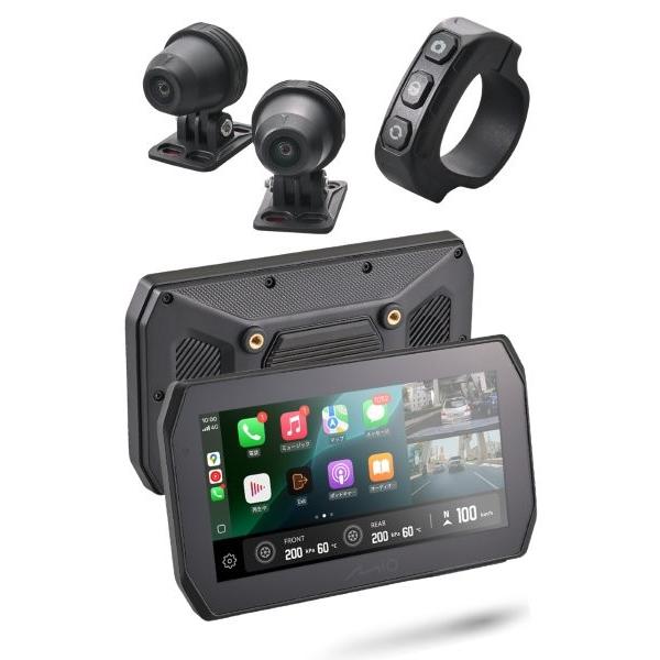 【ラッピング可】【即日発送】【新品】DAYTONA デイトナ バイク用ドライブレコーダー付きスマートモニター Mio ミオ MiVue MK50 61612