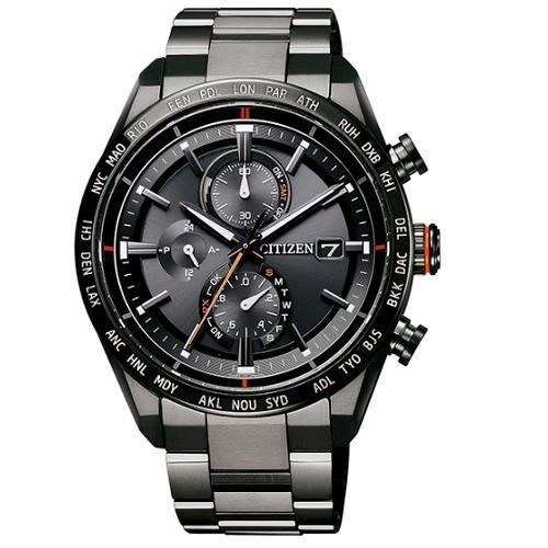 【ラッピング可】【即日発送】【新品】CITIZEN シチズン 腕時計 ソーラー充電 アテッサ エコ・ドライブ電波時計  ACT Line AT8185-62E