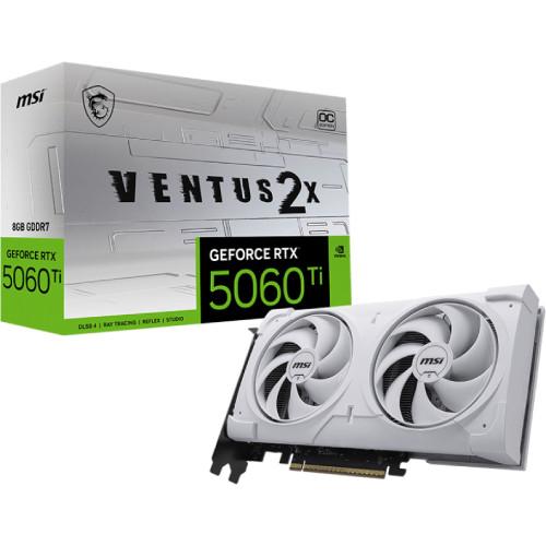 【ラッピング可】【即日発送】【新品】MSI エムエスア グラフィックボード GeForce RTX 5060 Ti 8G VENTUS 2X OC WHITE PLUS ホワイト