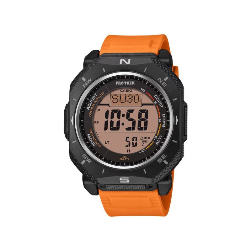 【ラッピング可】【即日発送】【新品】CASIO カシオ 腕時計 ソーラー充電 プロトレック Climber Line PRG-69-4JF オレンジ