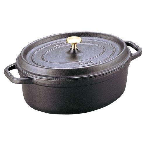【新品 箱不良・シュリンク破れ品】STAUB ストウブ 鍋 23cm 40500-231 ブラック