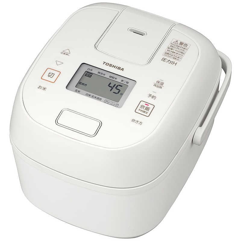 【即日発送】【新品】TOSHIBA 東芝 圧力IH 炊飯器 3.5合 炎匠炊き RC-6PXX(W) ミルキー ホワイト