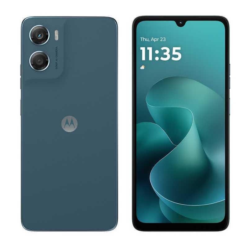 【ラッピング可】【即日発送】【新品】Motorola モトローラ スマホ moto g06 SIMフリー PB9B0014JP PANTONE タペストリーブルー