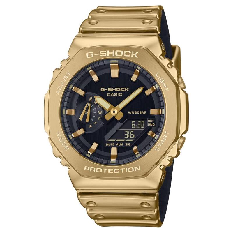 【ラッピング可】【即日発送】【新品】CASIO カシオ 腕時計 G-SHOCK FINE METALLIC SERIES GM-2100YMG-9AJF