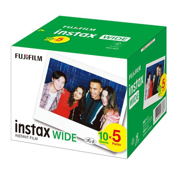 【ラッピング可】【即日発送】【新品】FUJIFILM 富士フイルム インスタントカラーフィルム instax mini WIDE Film 50枚