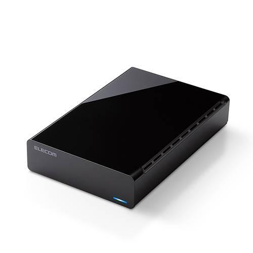 【ラッピング可】【即日発送】【新品 開封済み未使用品】ELECOM エレコム HDD ELD-HTV060UBK ブラック