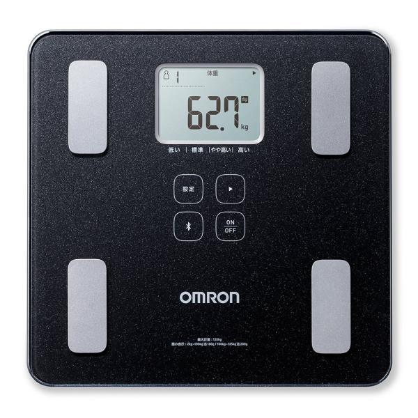 【ラッピング可】【即日発送】【新品】OMRON オムロン 体組成計 カラダスキャン HBF-227T-SBK ブラック